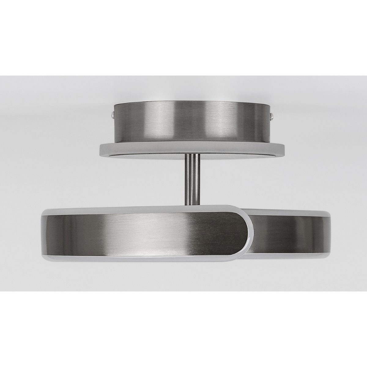 Jarnelle – LED плафон 30W, атинен хром, 3000K топла светлина