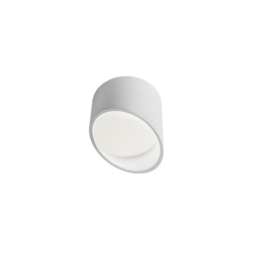 LED луна за таван "Uto" диаметър 90мм, 6W, 432lm, 3000K, бяло или черно