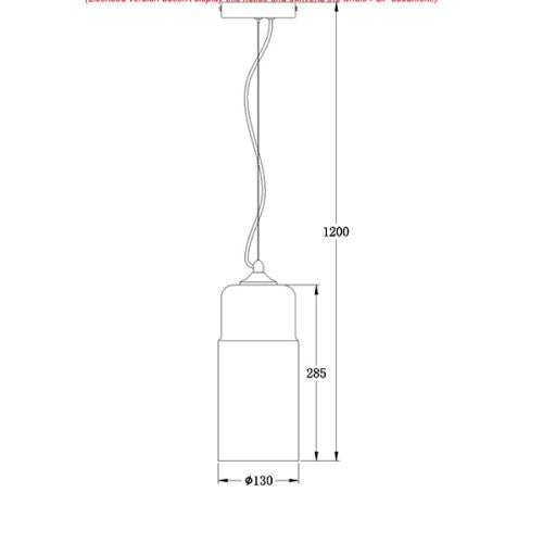 Пендел Amber Light - AVA Lighting