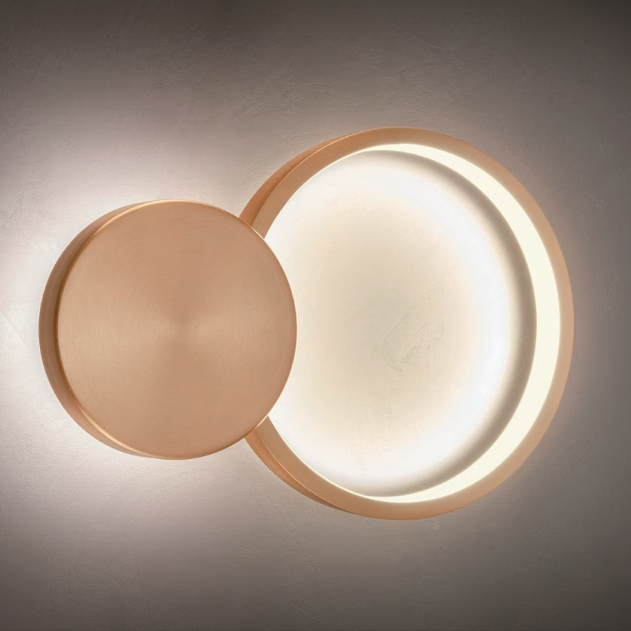 LED Таванно или стенно Осветление Cronos с 1 Дифузер, 29W, Димируем, Модерен Дизайн