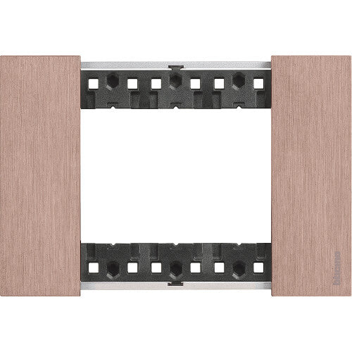 Frame 3M Copper Italian standard - bticino Living Now KA4803ZM