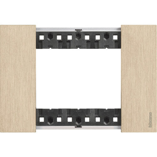 Frame 3M Gold Italian standard - bticino Living Now KA4803ZW