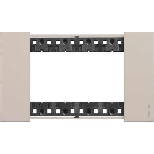 Frame 4M Cream Italian standard - bticino Living Now KA4804KM