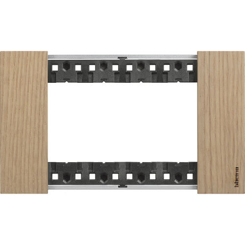 Frame 4M Oak Italian standard - bticino Living Now KA4804LM