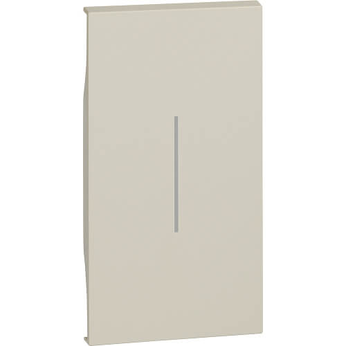 Face panel without symbol 2M Cream - bticino Living Now KM01M2