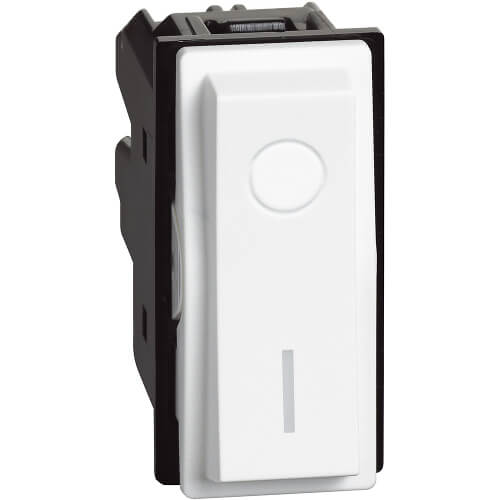 Water heater switch 2P 16A White 1M - bticino Living Now KW4002