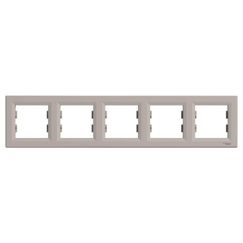 Frame 5x Bronze - SCHNEIDER ELECTRIC Asfora EPH5800569
