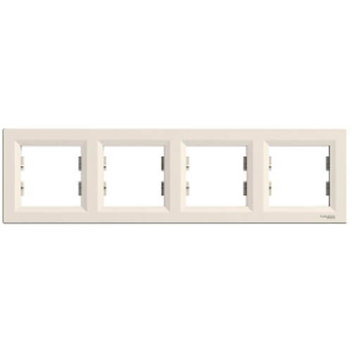 Frame 4x Cream - SCHNEIDER ELECTRIC Asfora EPH5800423