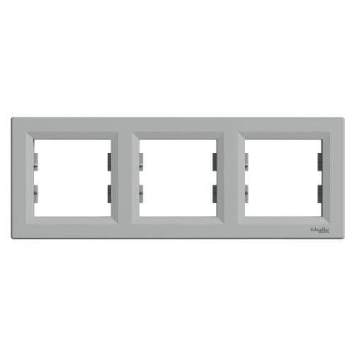 Frame 3x Aluminum - SCHNEIDER ELECTRIC Asfora EPH5800361