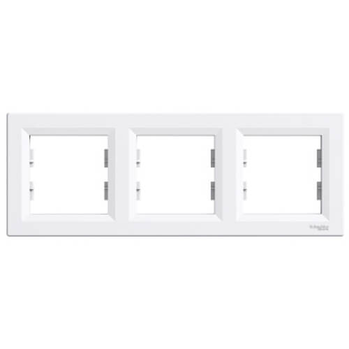 Frame 3x White - SCHNEIDER ELECTRIC Asfora EPH5800321