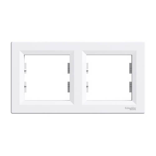 Frame 2x White - SCHNEIDER ELECTRIC Asfora EPH5800221