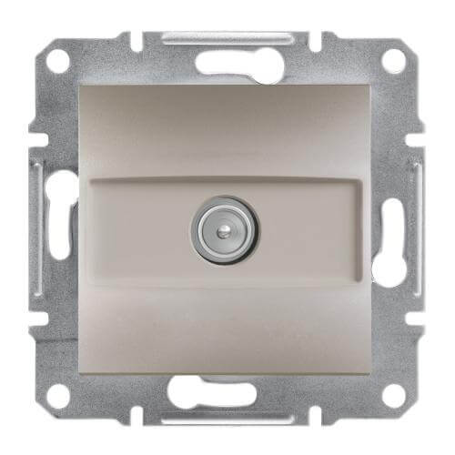 TV terminal socket (1dB) without frame Bronze - SCHNEIDER ELECTRIC Asfora EPH3200169
