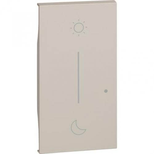 Faceplate for wireless scenario switch "Wake up/Go to sleep" 2M Cream - bticino Living Now with Netatmo KM41M2