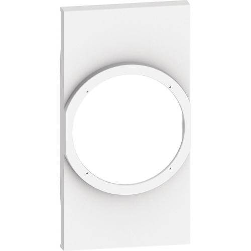 Front panel for connected socket Schuko 16A German standard White - bticino Living Now with Netatmo KW34M2
