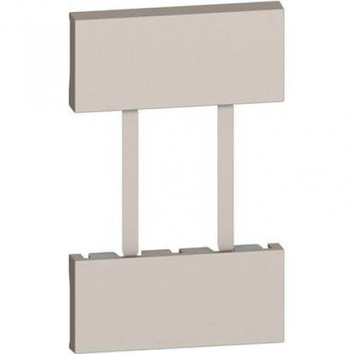 Front panel for starter kit with external gateway+contact Cream - bticino Living Now with Netatmo KM51
