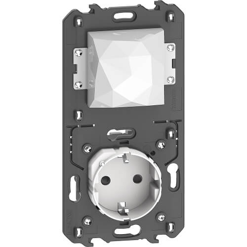 Connected starter pack with external gateway+socket for installation in a standard console - bticino Living Now with Netatmo KW4501C