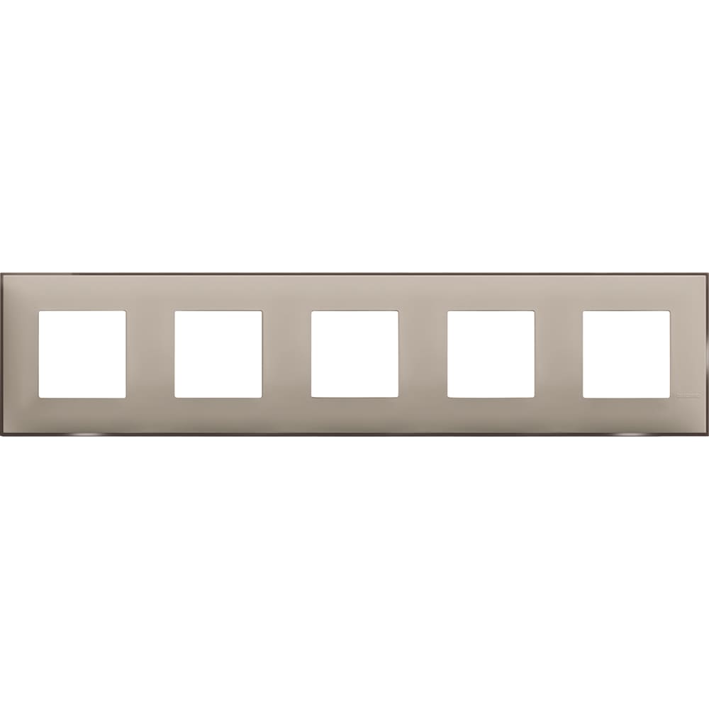 Frame 5x 2M Cream satin /blister/ - bticino Classia R4802M5CS