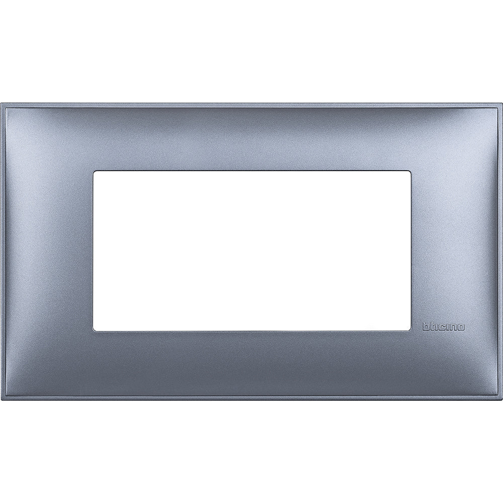 Frame 4M Blue metallic /blister/ - bticino Classia R4804LM