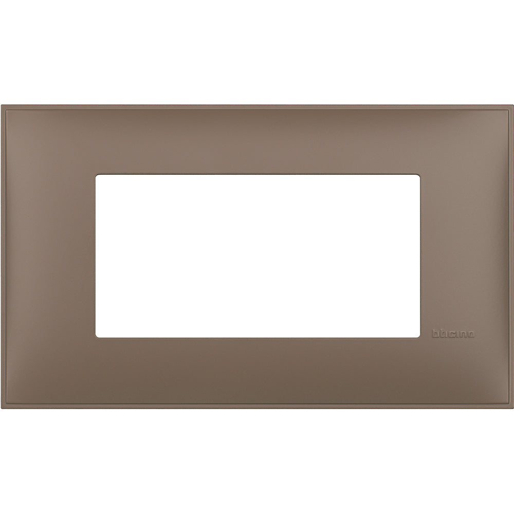 Frame 4M Brown mat /blister/ - bticino Classia R4804TF