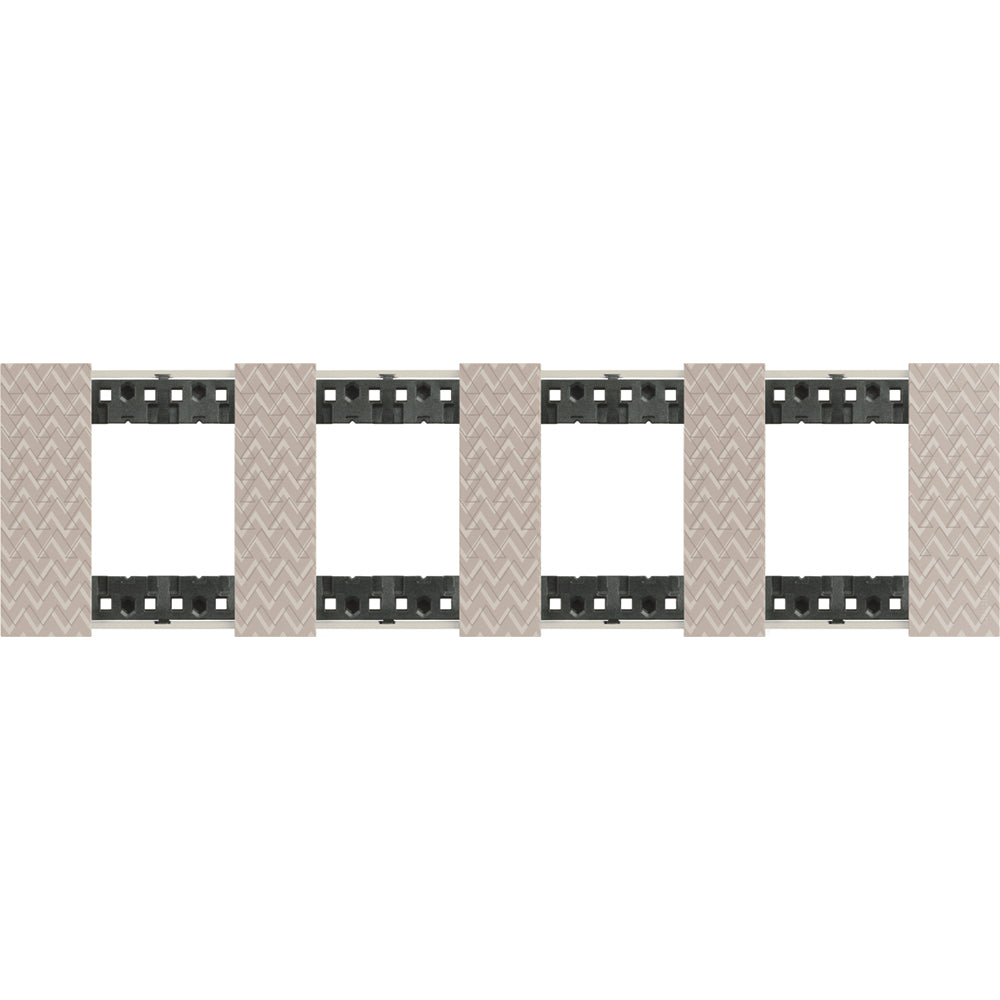 Frame 2x2x2x2M Illusion German standard - bticino Living Now KA4802M4MM