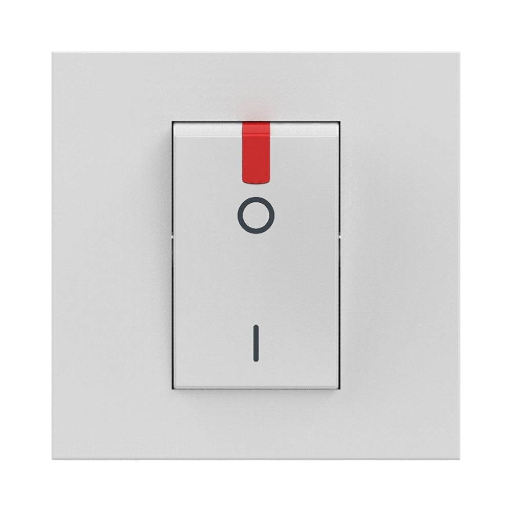 Double pole switch 32A 2M O/I White Classia Pro - bticino Classia RW4011P