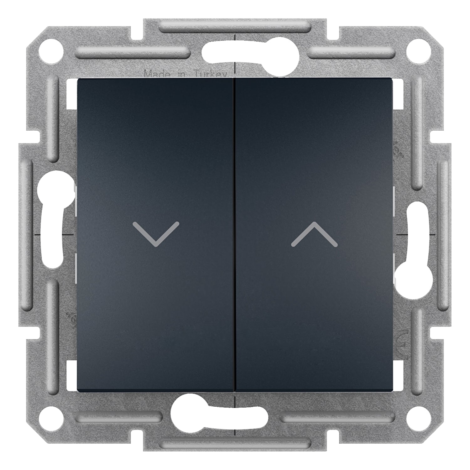 Shutter switch 10A without frame Anthracite - SCHNEIDER ELECTRIC Asfora EPH1300571