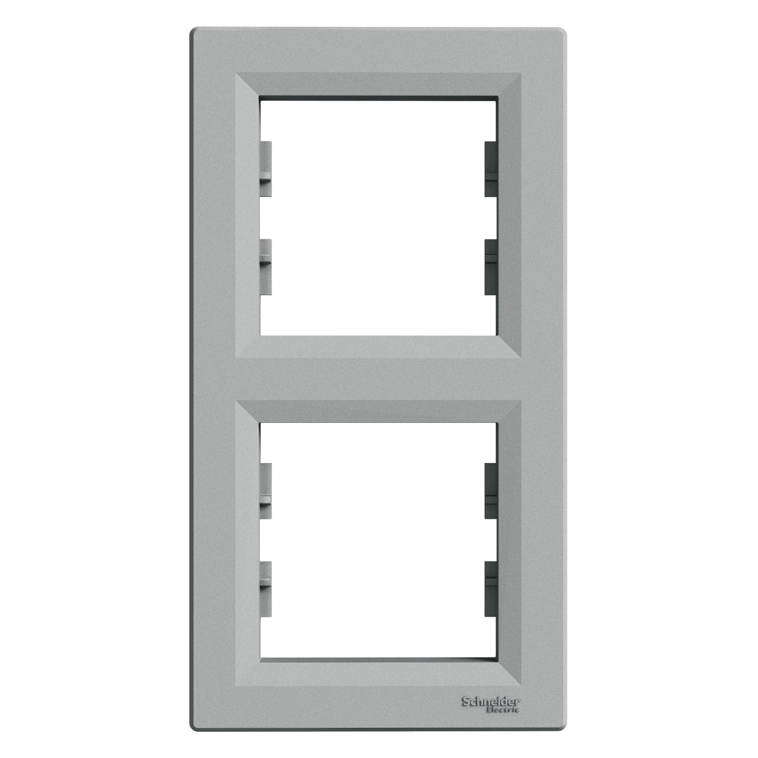 Frame 2x Aluminum vertical - SCHNEIDER ELECTRIC Asfora EPH5810261