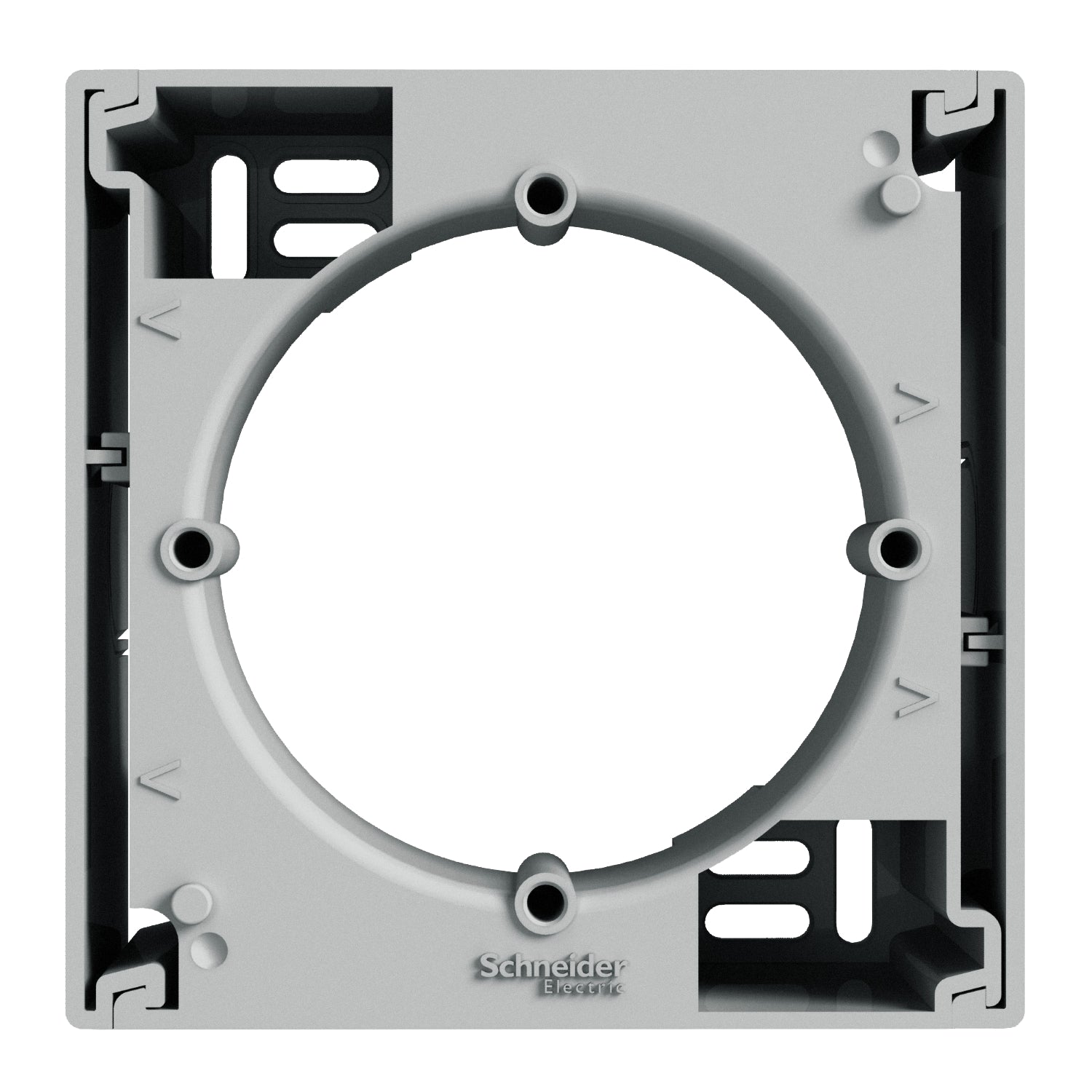 Single surface-mounted bracket Aluminum - SCHNEIDER ELECTRIC Asfora EPH6100161