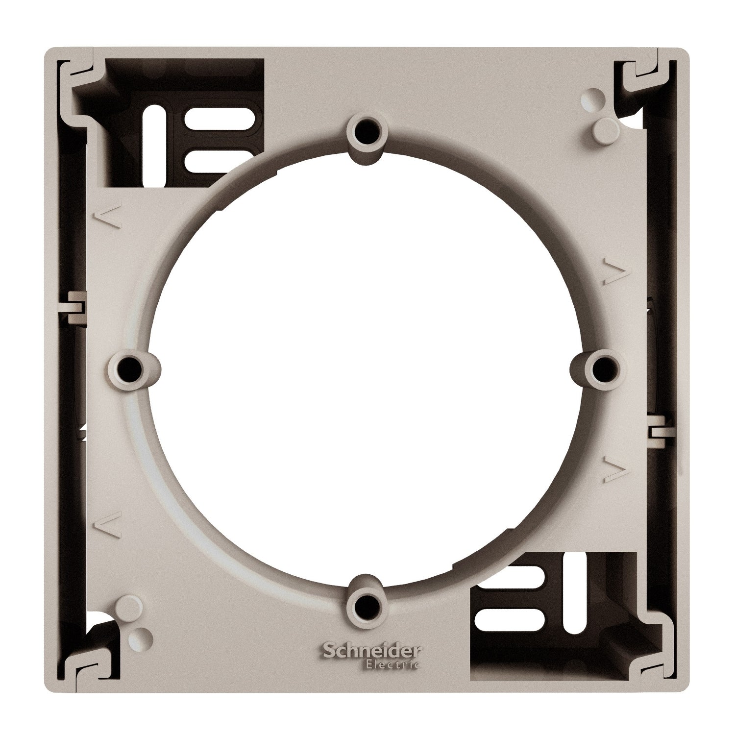 Single surface-mounted bracket Bronze - SCHNEIDER ELECTRIC Asfora EPH6100169