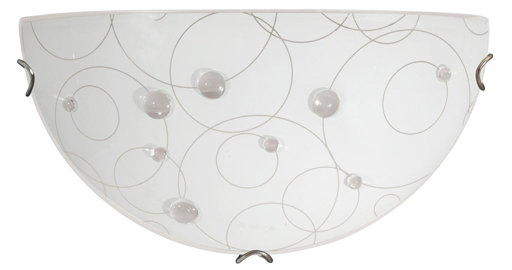Jolly RABALUX wall lamp – wall lamp with white pattern and E27 socket