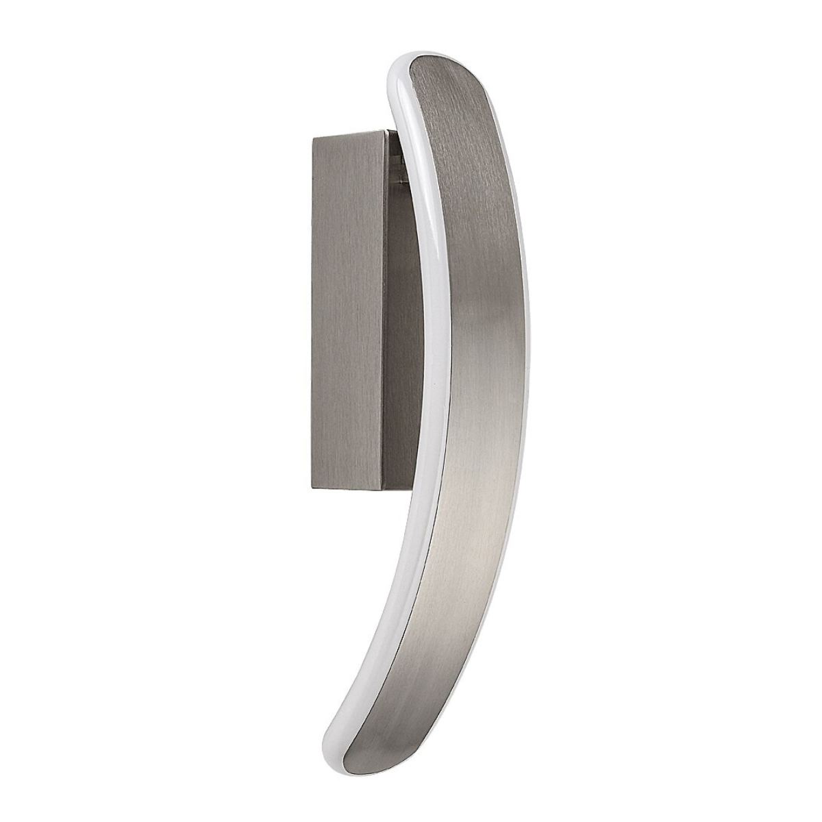 Jarnelle – LED стенен аплик 12W, атинен хром, 3000K топла светлина