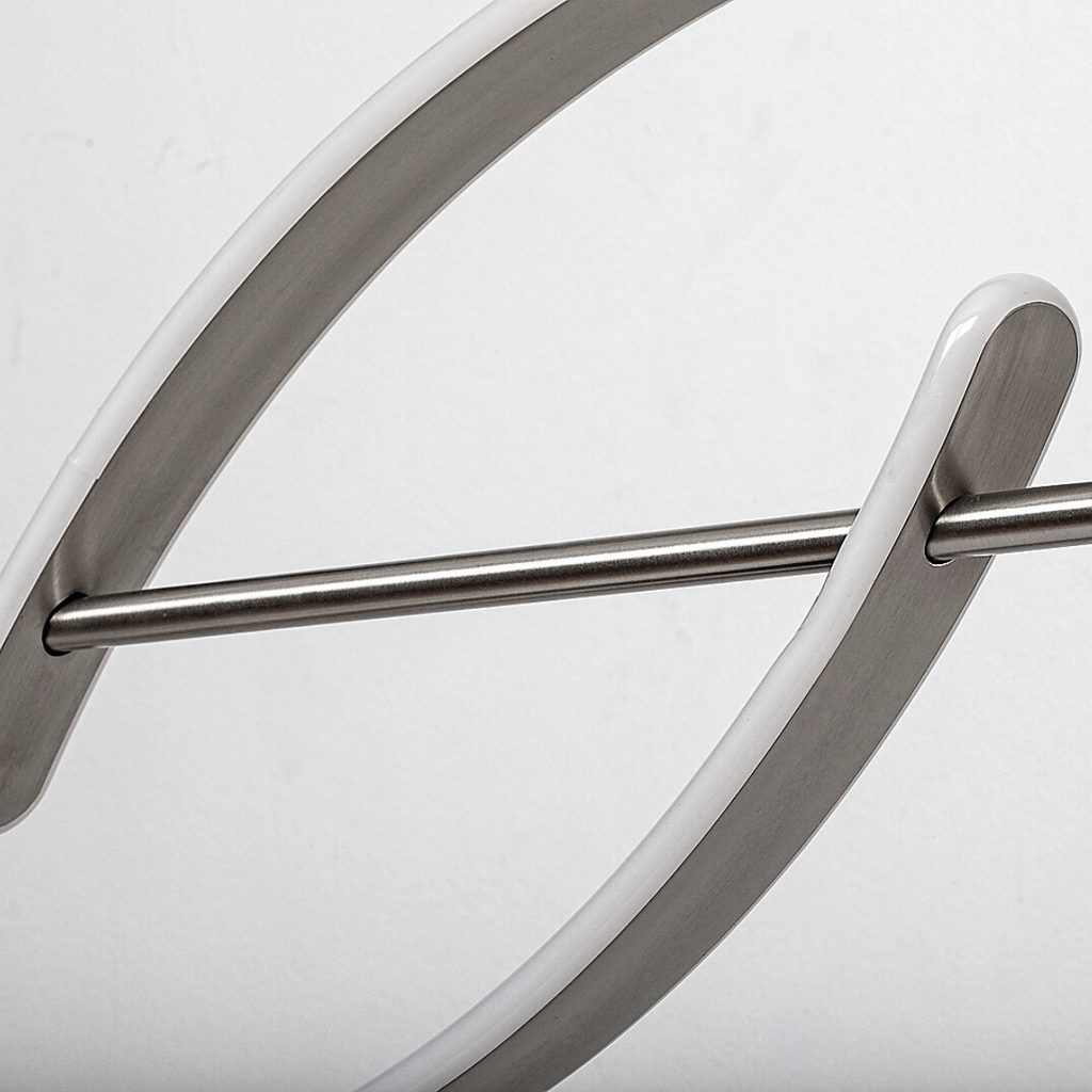 Jarnelle – LED висящ пендел 35W, атинен хром, 3000K топла светлина