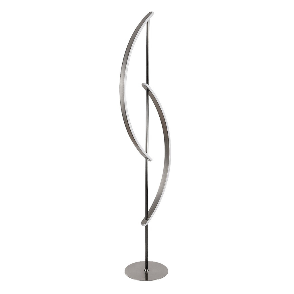 Jarnelle – LED лампион 30W, атинен хром, 3000K топла светлина