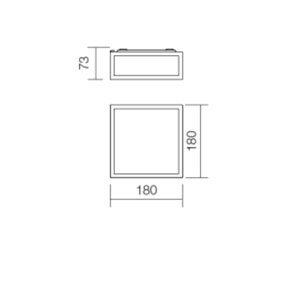 Влагозащитен плафон EGO 01-704 – IP44, E27, хром и стъкло | REDO