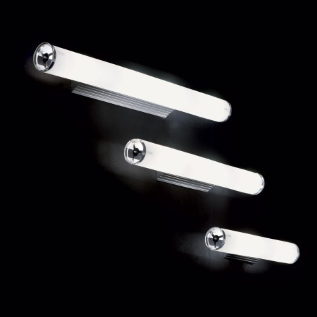 Аплик Camerino AP4 027104 – мат бяло стъкло и алуминий, 4×E14 | Ideal Lux