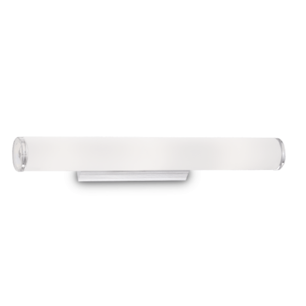 Аплик Camerino AP4 027104 – мат бяло стъкло и алуминий, 4×E14 | Ideal Lux