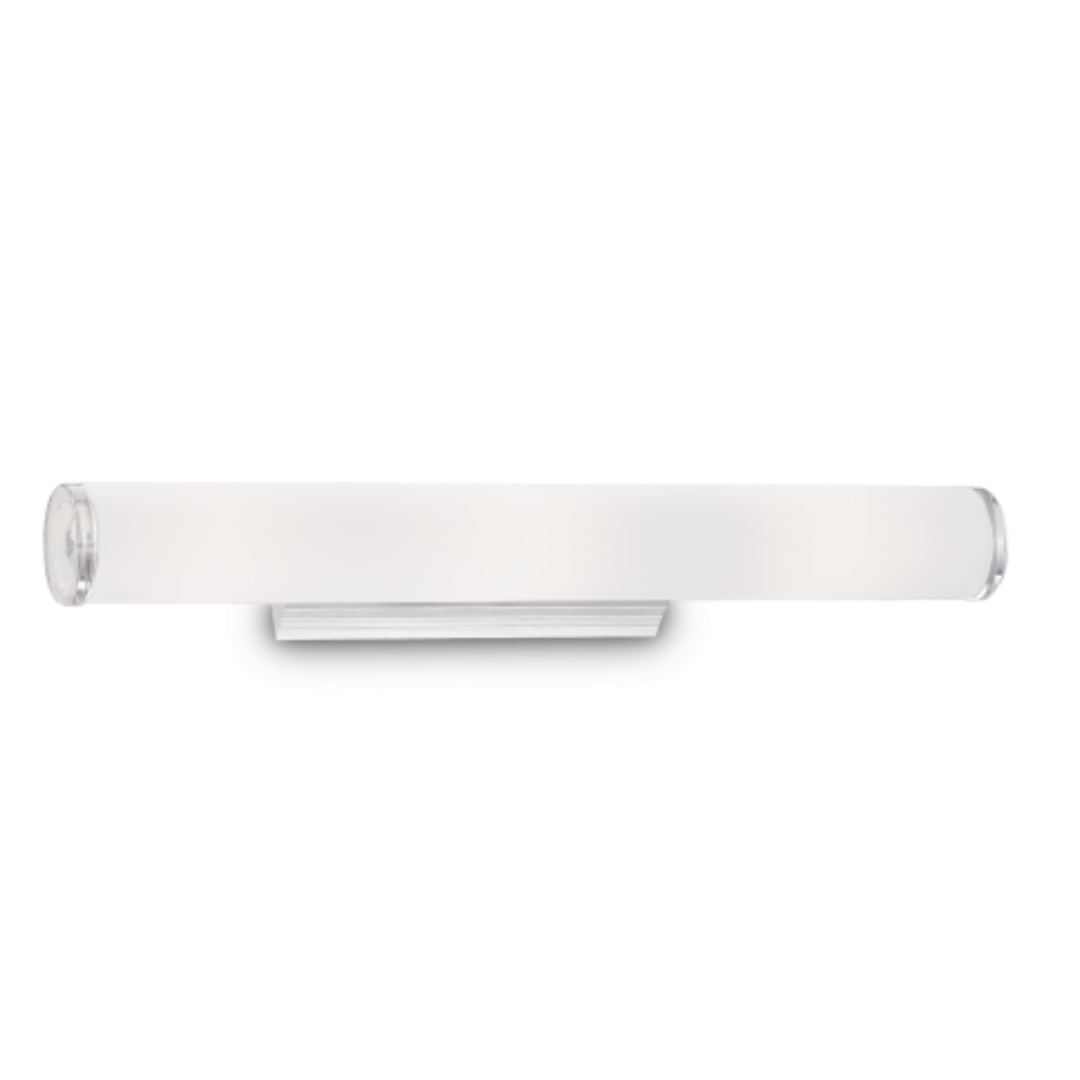 Аплик Camerino AP4 027104 – мат бяло стъкло и алуминий, 4×E14 | Ideal Lux