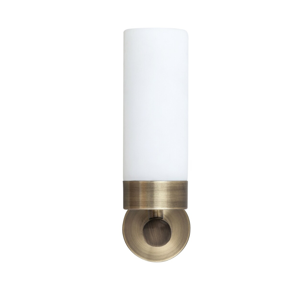 Betty – LED bathroom lighting RABALUX, bronze body and glass shade, 4W, IP44
