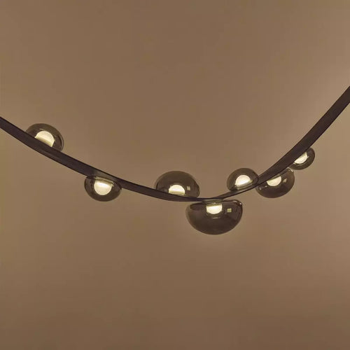 Полилей Cupola – черен, LED 21W, 3000K