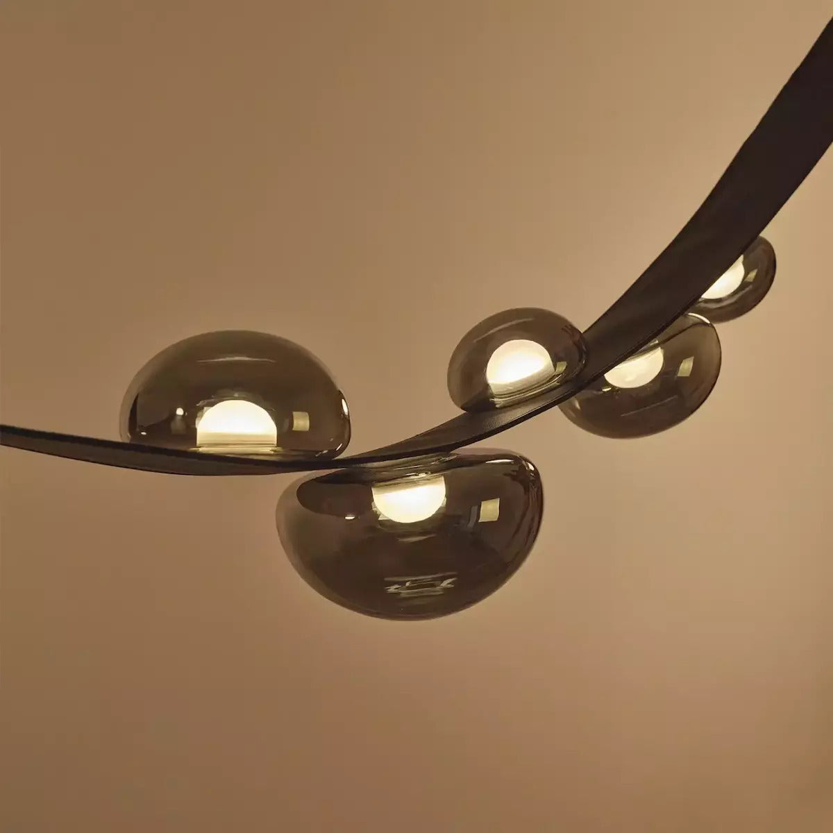 Полилей Cupola – черен, LED 21W, 3000K