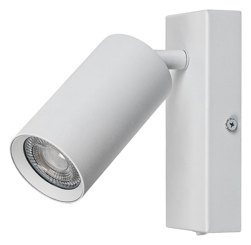 Solo RABALUX spotlight – white directional spotlight with metal body