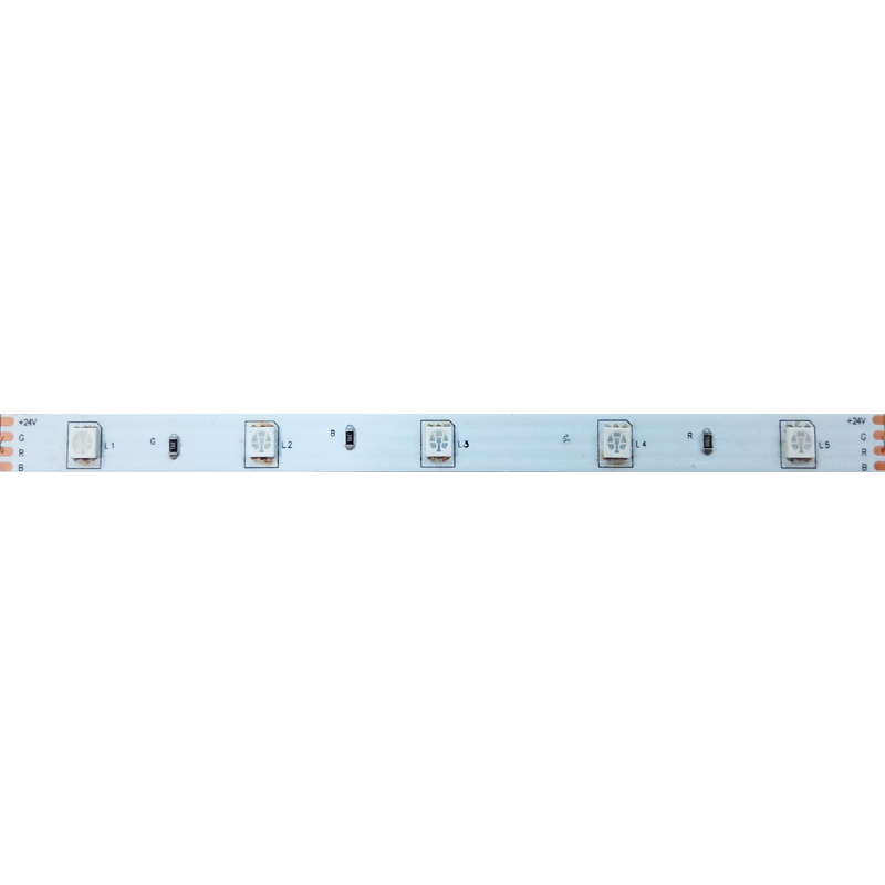 5M LED лента - RGB - 7.2W/M - IP65 - 24V