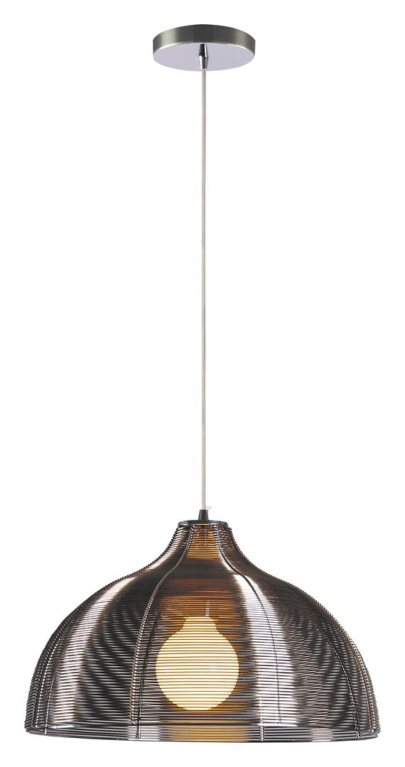 Oz RABALUX – Hanging chandelier, brown metal, 1xE27, Ø40cm