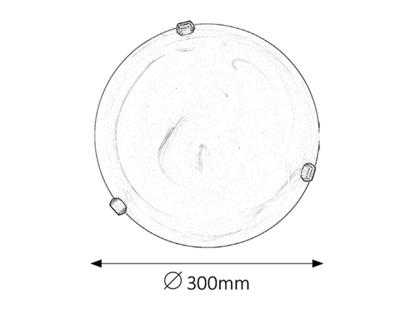 Alabastro RABALUX ceiling light – classic ceiling light made of alabaster glass