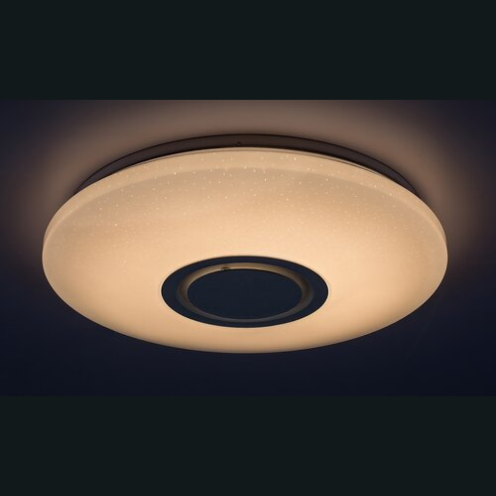 Rodion – смарт LED плафон с дистанционно, RGB ефекти и звезден ефект, 24W, Wi-Fi + Bluetooth