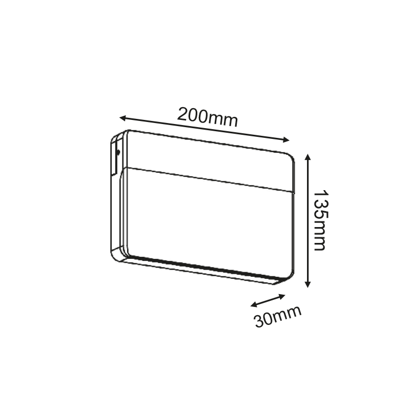 Facade sconce YUTA