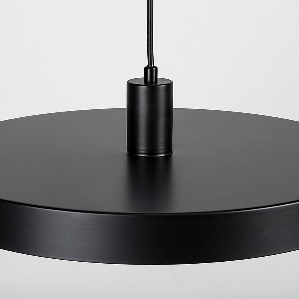 Alatar – висящ пендел, черен мат, Ø40 см, индустриален стил