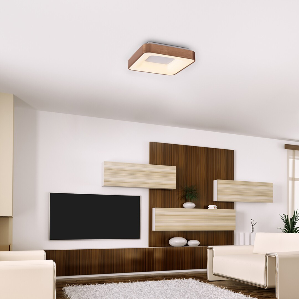 Carmella – LED таванна лампа, златен, 50W, Ø600 мм, модерна серия
