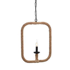 Винтидж Пендел Rope Square - AVA Lighting