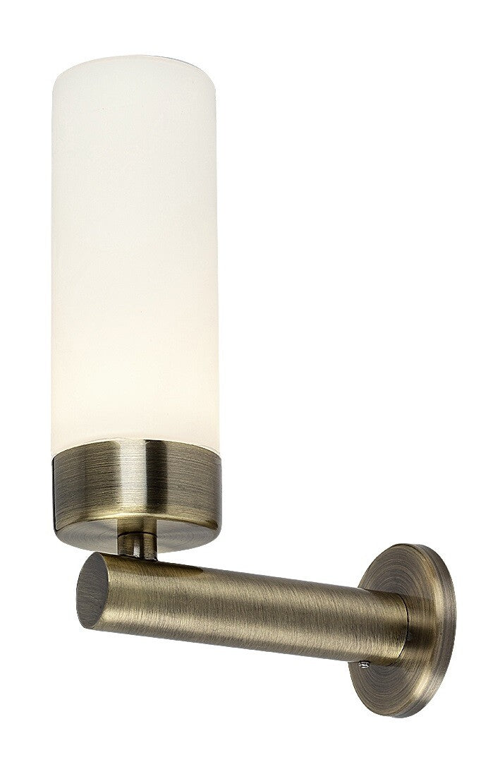 Betty – LED bathroom lighting RABALUX, bronze body and glass shade, 4W, IP44